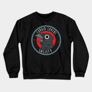 Corvid Lovers Society Crewneck Sweatshirt